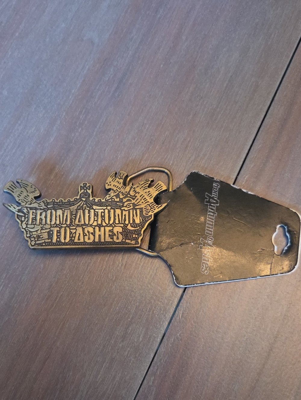 HARD ROCK HEAVY METAL BAND FROM AUTUMN TO ASHES Metal Belt Buckle